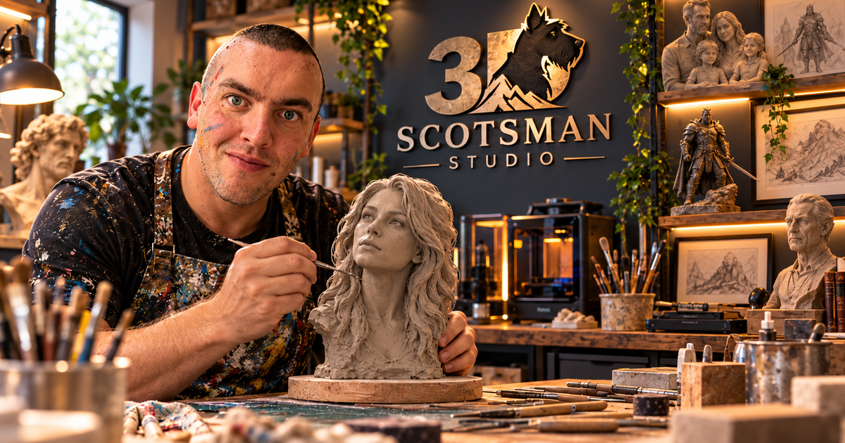 The Most Meaningful Gift You Can Give: Custom 3D Printed Sculptures in Scotland